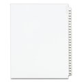 Avery Dennison Index SideTab 126-150, White, PK25 01335